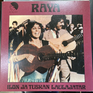 Raya - Ilon ja tuskan laulajatar (FIN/1974) LP (VG-VG+/VG+) -mustalaismusiikki-